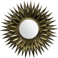 Wandspiegel Sonne 74 cm Metall von Wohnling