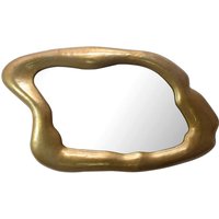 Wandspiegel gold Metall B/H/T: ca. 100x57x5 cm Wandspiegel gold Metall B/H/T: ca. 100x57x5 cm von Wohnling