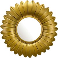 Wandspiegel gold Metall T/D: ca. 4x60 cm von Wohnling