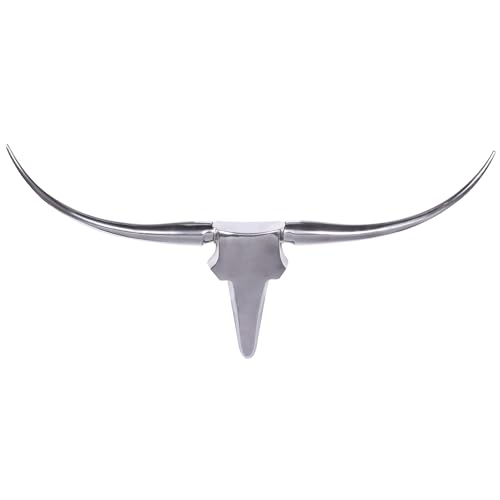Wohnling Bull Geweih L Wanddekoration 125 cm Deer Alu Aluminium Farbe silber Wandgestaltung Wandgeweih Designdekoration modern glänzend Jagdtrophäe Wohnzimmerdekoration elegant Hörner Wandschmuck Wohnling Bull Geweih L Wanddekoration 125 cm Deer Alu Aluminium Farbe silber Wandgestaltung Wandgeweih Designdekoration modern glänzend Jagdtrophäe Wohnzimmerdekoration elegant Hörner Wandschmuck von Wohnling