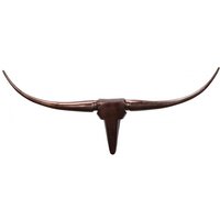 Wohnling Wanddekoration Geweih Bull M 100 cm Aluminium bronze von Wohnling