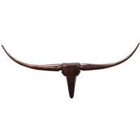 Wohnling Wanddekoration Geweih Bull S 75 cm Aluminium bronze von Wohnling