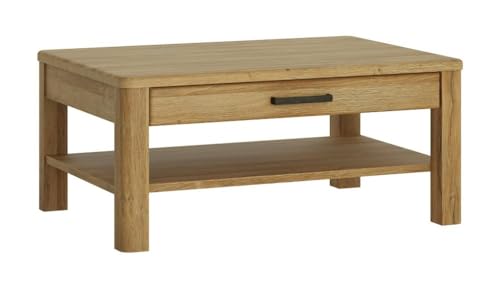 CORTINA CNAT04 Couchtisch 1Schublade Grandson Eiche/PVC Grandson Eiche von Wojcik von Wohnorama