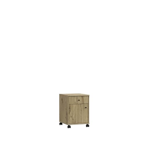 Wohnorama Rollcontainer inkl. 1 Tür und 1 Schubkasten TEMPRA von Forte Artisan von Wohnorama