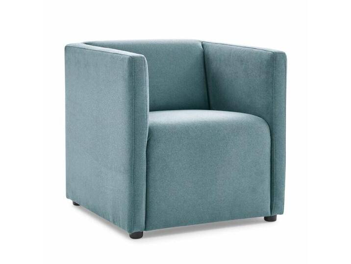 Calizza Interiors Grivola Sessel - Flachgewebe in Samt-Optik multiCOLOR 1013 aqua, Modern, Zeitlos von Wohnparc