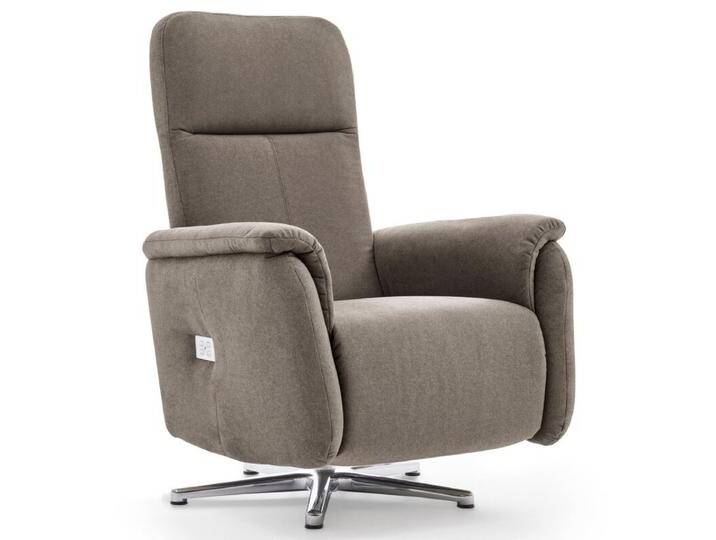 Calizza Interiors Olivin Relaxsessel manuell oder motorisch verstellbar - Flachgewebe Eco-Soil 12 cappuccino , mit motorischer Verstellung, Modern, Zeitlos, automatische Fußteilverstellung, automatische Rückenteilverstellung, manuelle Fußteilverstellung, manuelle Sitzteilverstellung von Wohnparc