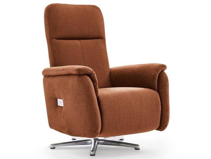 Calizza Interiors Olivin Relaxsessel manuell oder motorisch verstellbar - Flachgewebe Eco-Soil 96 haselnuss , mit motorischer Verstellung, Modern, Zeitlos, automatische Fußteilverstellung, automatische Rückenteilverstellung, manuelle Fußteilverstellung, manuelle Sitzteilverstellung von Wohnparc