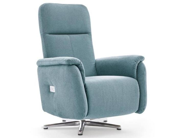 Calizza Interiors Olivin Relaxsessel manuell oder motorisch verstellbar - Flachgewebe in Samt-Optik multiCOLOR 1013 aqua , mit motorischer Verstellung, Modern, Zeitlos, automatische Fußteilverstellung, automatische Rückenteilverstellung, manuelle Fußteilverstellung, manuelle Sitzteilverstellung von Wohnparc