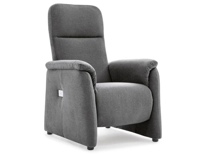 Calizza Interiors Topas Relaxsessel inkl. manueller oder motorischer Relaxfunktion - Flachgewebe in Samt-Optik multiCOLOR 1032 grey , mit motorischer Verstellung, Modern, Zeitlos, automatische Fußteilverstellung, automatische Rückenteilverstellung, manuelle Fußteilverstellung, manuelle Sitzteilverstellung von Wohnparc