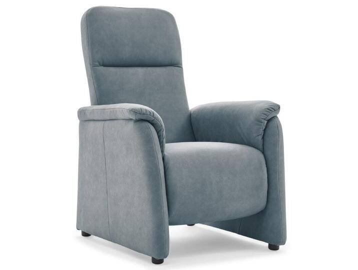 Calizza Interiors Topas Relaxsessel inkl. manueller oder motorischer Relaxfunktion - Microfaser Bulus 16 steel , mit Feststellhebel, Modern, Zeitlos, automatische Fußteilverstellung, automatische Rückenteilverstellung, manuelle Fußteilverstellung, manuelle Sitzteilverstellung von Wohnparc