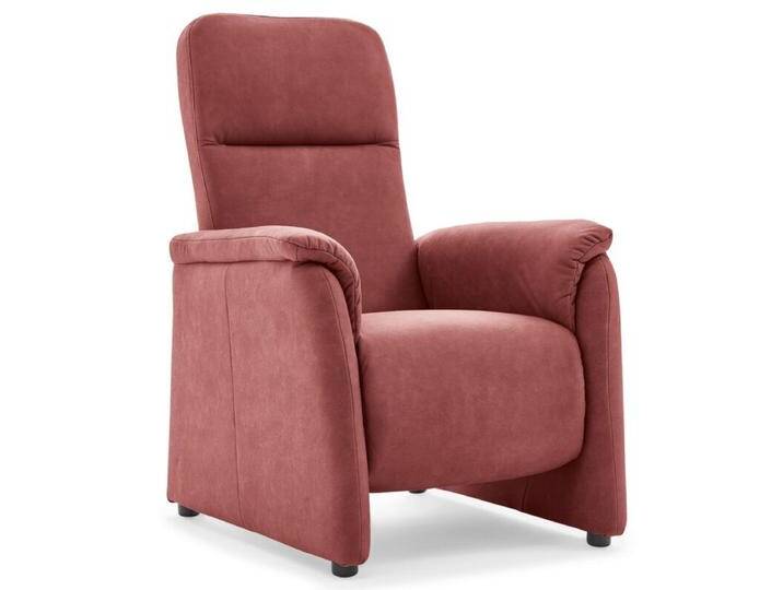 Calizza Interiors Topas Relaxsessel inkl. manueller oder motorischer Relaxfunktion - Microfaser Bulus 18 red , mit Feststellhebel, Modern, Zeitlos, automatische Fußteilverstellung, automatische Rückenteilverstellung, manuelle Fußteilverstellung, manuelle Sitzteilverstellung von Wohnparc