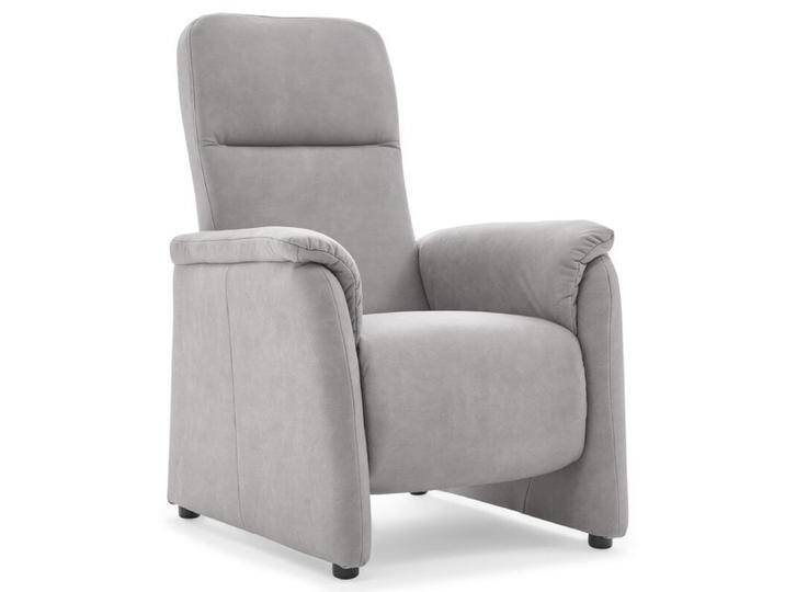 Calizza Interiors Topas Relaxsessel inkl. manueller oder motorischer Relaxfunktion - Microfaser Bulus 32 silber , mit Feststellhebel, Modern, Zeitlos, automatische Fußteilverstellung, automatische Rückenteilverstellung, manuelle Fußteilverstellung, manuelle Sitzteilverstellung von Wohnparc