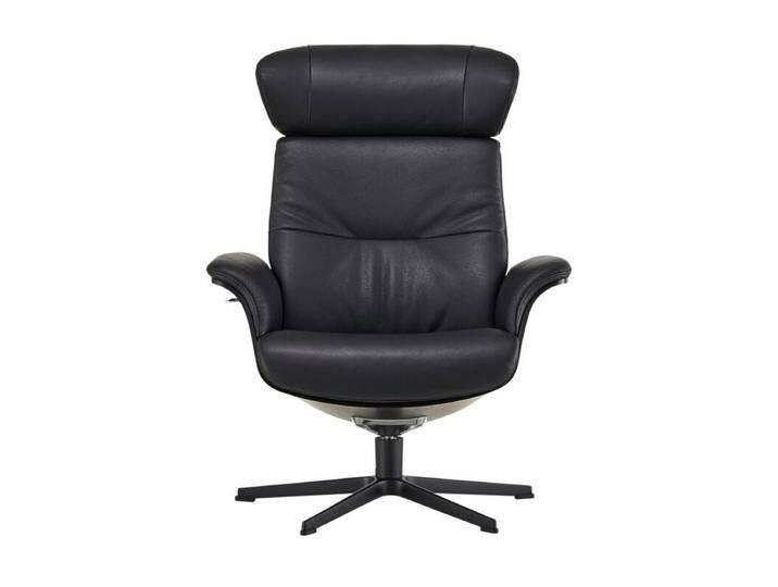 Conform, Timeout Sessel Black Edition optional mit Hocker - 45,5 , ohne Zusatzausstattung, Drehfunktion, manuelle Rückenteilverstellung, Memoryfunktion, manuelle Kopfteilverstellung von Wohnparc