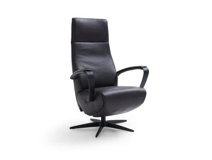 Contur Einrichten Girona Relaxsessel in Leder graphit Contur Einrichten Girona Relaxsessel in Leder graphit von Wohnparc