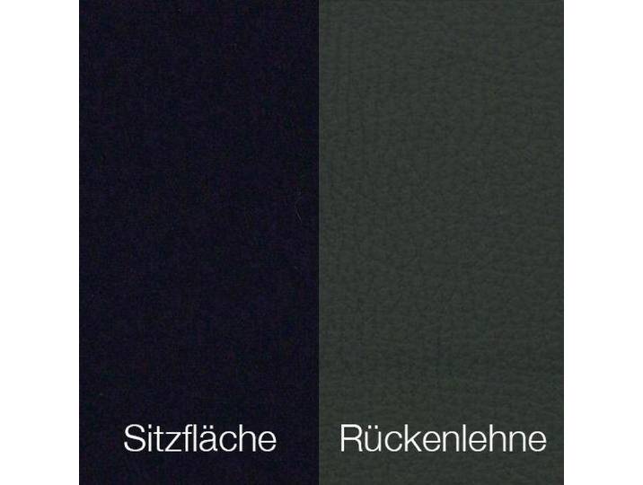 Contur Penthouse Armlehnstuhl mit Schlittenfuß - Textilgewebe Future Zwart & Leder Tendens Graniet , Standard Contur Penthouse Armlehnstuhl mit Schlittenfuß - Textilgewebe Future Zwart & Leder Tendens Graniet , Standard von Wohnparc