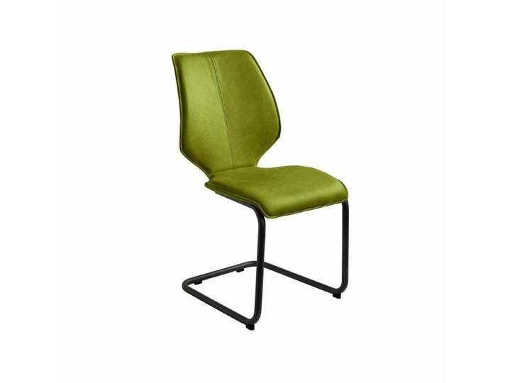 Contur Penthouse Freischwinger in Leder - Leder Tendens 7601 Lime von Wohnparc