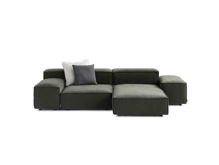 Designwerk, Puzzle Maxi-Sofa flexibel kombinierbar - Key West dark grey, Modern von Wohnparc