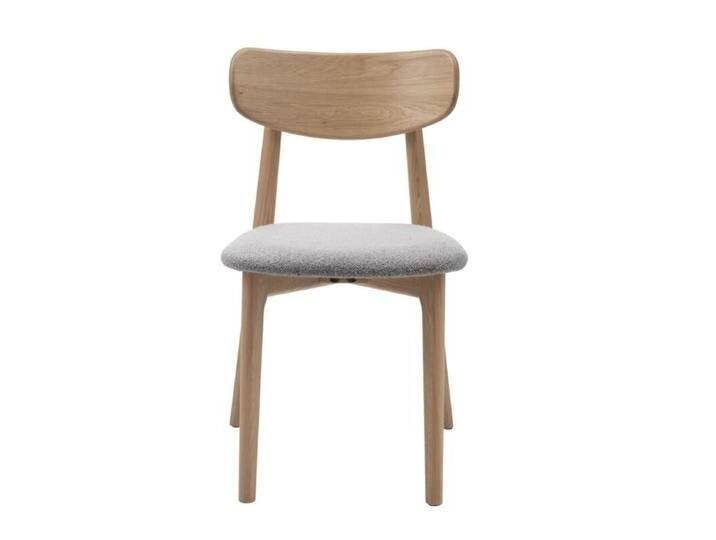 Liadomo Elim Esszimmerstuhl aus Eiche mit Bouclé Polsterung - Bouclé grey Liadomo Elim Esszimmerstuhl aus Eiche mit Bouclé Polsterung - Bouclé grey von Wohnparc