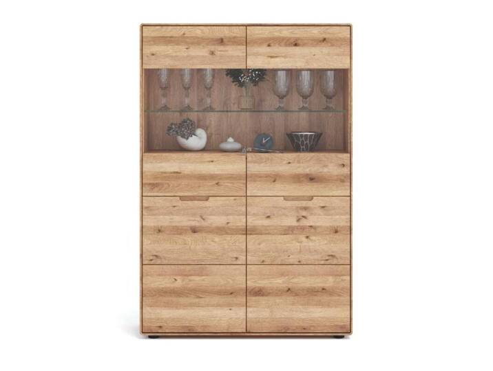 Liadomo Genua Highboardvitrine aus Wildeiche von Wohnparc