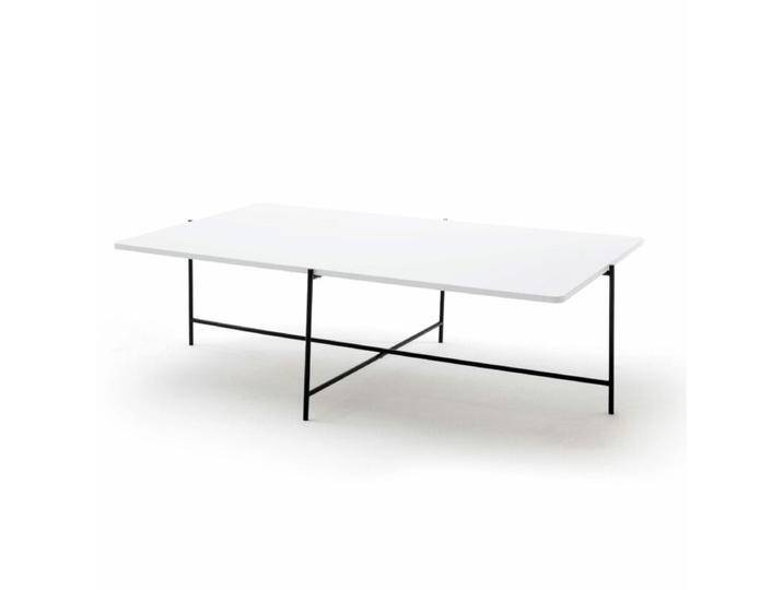 Raum.Freunde Enno Couchtisch - MDF weiß lackiert , 123 x 35 x 73 von Wohnparc