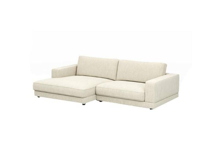 Raum.Freunde Juni Ecksofa 1,5-Sitzer - Flachgewebe Picasso nature , links von Wohnparc