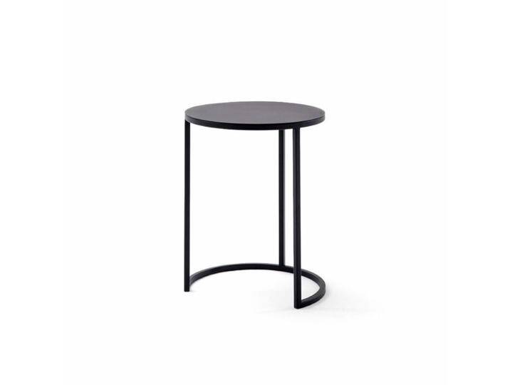 Raum.Freunde Nico Beistelltisch - Metall schwarz pulverbeschichtet, Industrial, Modern von Wohnparc