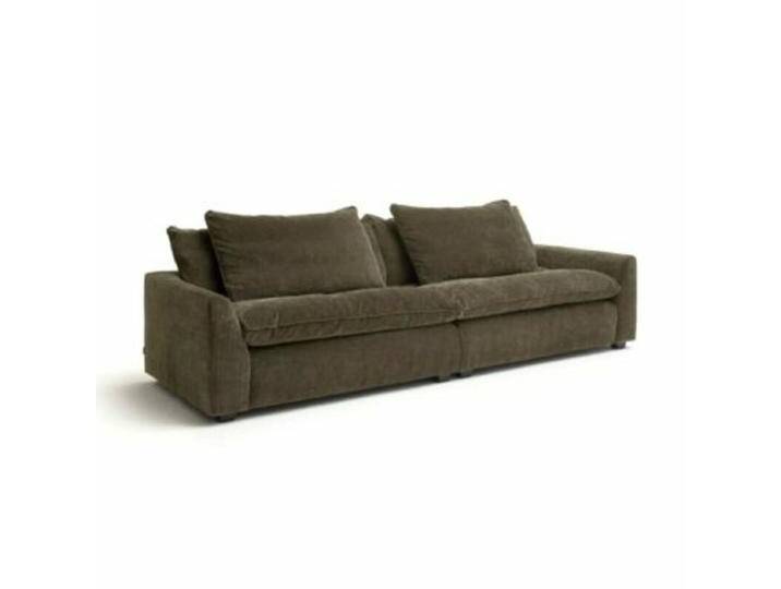 Raum.Freunde Ulf Bigsofa Cord inkl. Rückenkissen - Stoff Diamond moss 1125 von Wohnparc