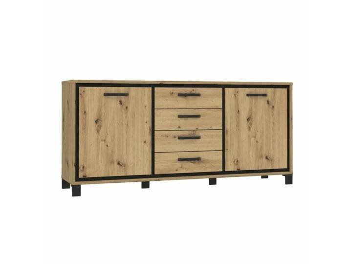 Trendstore Farida Sideboard, Industrial, Modern, Natur von Wohnparc