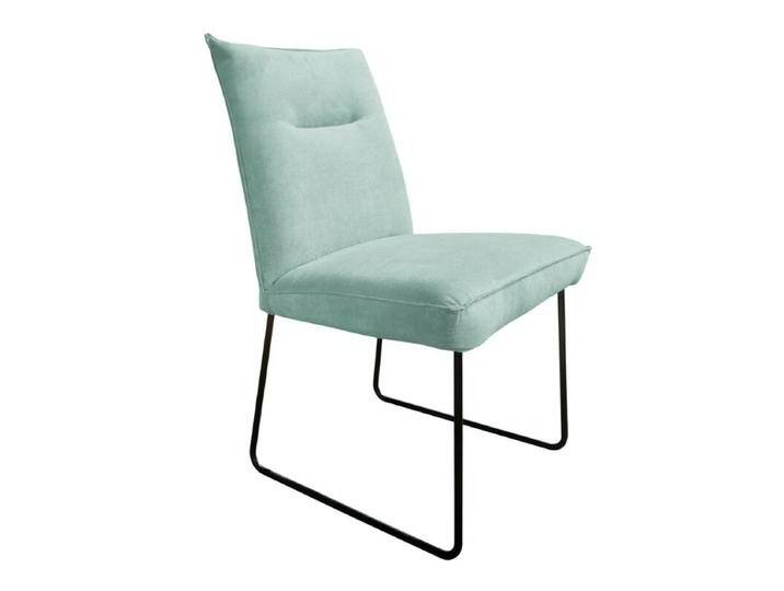 Trendstore Gork Kufenstuhl - Textilgewebe Matrix 21 pastel blue Trendstore Gork Kufenstuhl - Textilgewebe Matrix 21 pastel blue von Wohnparc