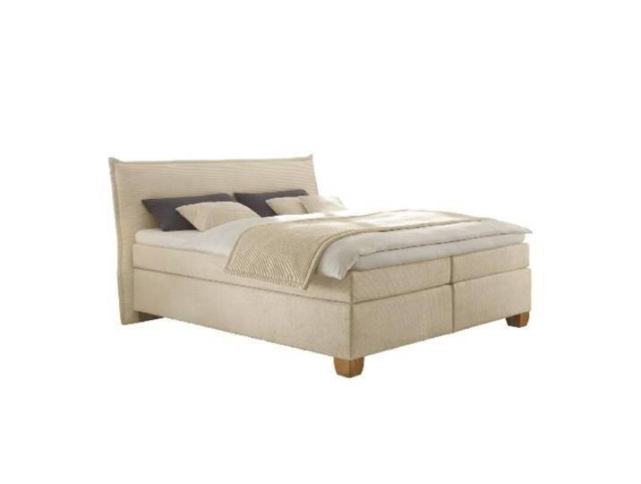 Trendstore, Hadai Boxspringbett Cord - Breitcord C014 vanille Silvercare Viscoelastik , H3 H3, Modern, Zeitlos Trendstore, Hadai Boxspringbett Cord - Breitcord C014 vanille Silvercare Viscoelastik , H3 H3, Modern, Zeitlos von Wohnparc