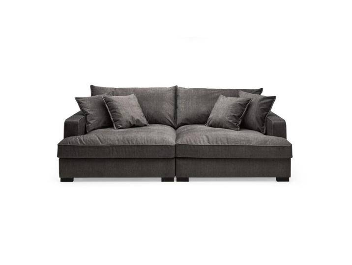 Trendstore Haidi Megasofa Microfaser - Microfaser Vogue charcoal, Modern von Wohnparc