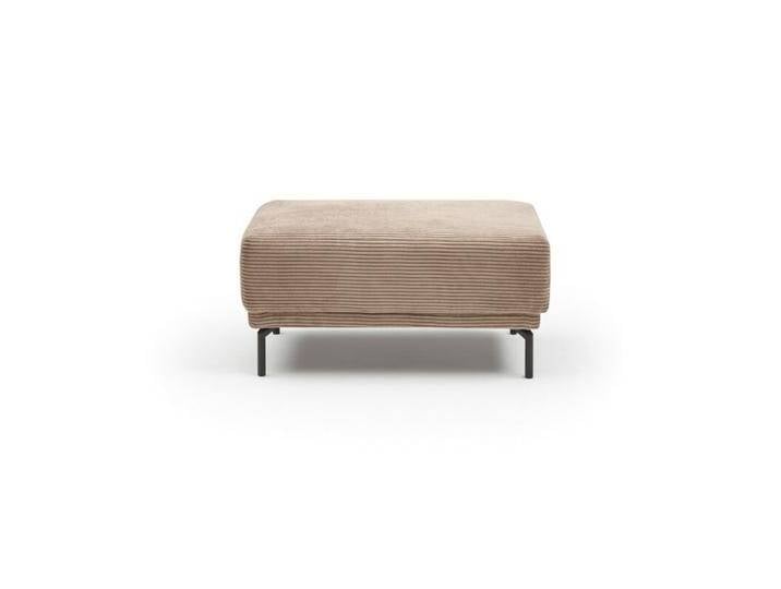 Trendstore Hania Fußhocker in Cord - Cord Zoom toffee von Wohnparc