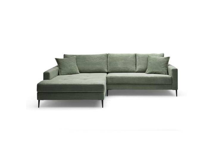 Trendstore, Hilary Ecksofa in Cord - Cord Zoom wintermoss , links, Ottomane links oder rechts, inkl. Rücken- und Zierkissen, pure Entspannung, pflegeleicht, formstabil, trendiger Cordbezug in acht coolen Farben die begeistern, Modern Trendstore, Hilary Ecksofa in Cord - Cord Zoom wintermoss , links, Ottomane links oder rechts, inkl. Rücken- und Zierkissen, pure Entspannung, pflegeleicht, formstabil, trendiger Cordbezug in acht coolen Farben die begeistern, Modern von Wohnparc