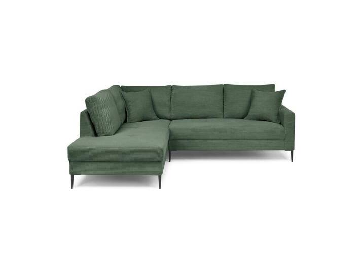 Trendstore Hilary Ecksofa mit Umbauecke in Cord - Cord Zoom wintermoss , links, Modern von Wohnparc