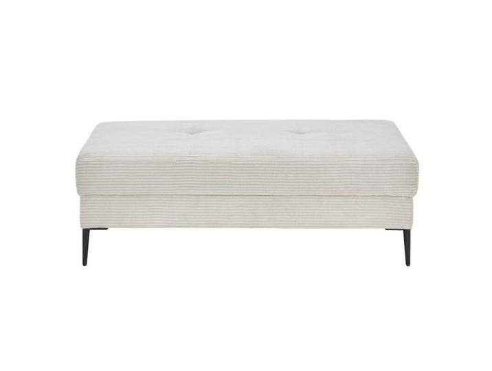 Trendstore Hilary Megahocker in Cord - Cord Zoom cream, Modern von Wohnparc