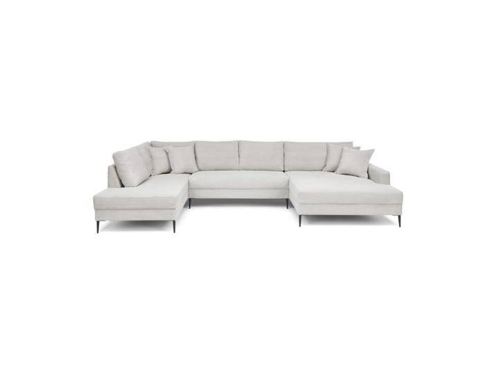 Trendstore Hilary Wohnlandschaft in Cord - Cord Zoom dove , links von Wohnparc