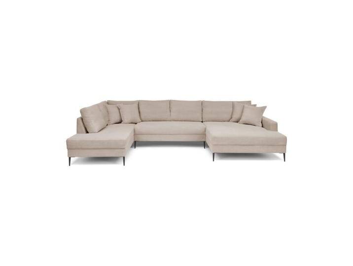 Trendstore Hilary Wohnlandschaft in Cord - Cord Zoom mink , links von Wohnparc