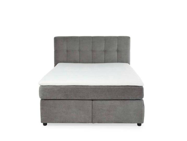 Trendstore Janah Boxspringbett mit Wendematratze H3/H4 - Cord grau Trendstore Janah Boxspringbett mit Wendematratze H3/H4 - Cord grau von Wohnparc