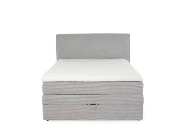 Trendstore Janett Boxspringbett in Cord mit Bettkasten - Cord hellgrau Trendstore Janett Boxspringbett in Cord mit Bettkasten - Cord hellgrau von Wohnparc