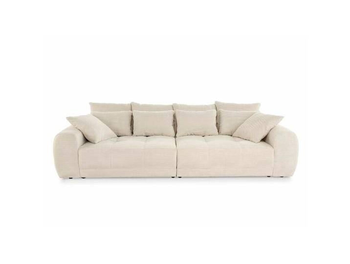 Trendstore Janni Megasofa in Cord - Cord creme von Wohnparc