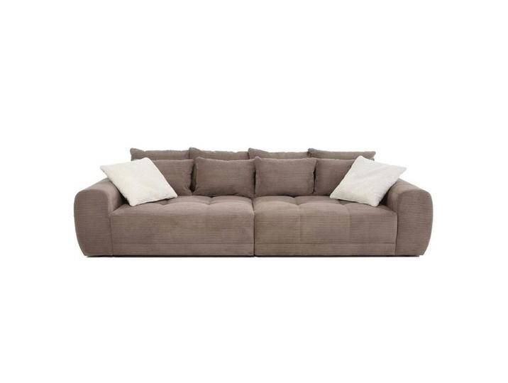 Trendstore Janni Megasofa in Cord - Cord taupe von Wohnparc