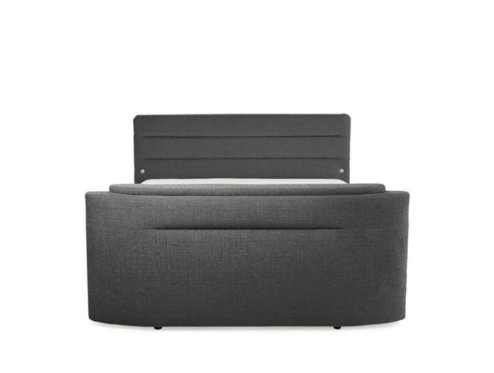 Trendstore Jella Mix Boxspringbett mit TV-Halterung und Bettkasten - Chenille 444/09 anthrazit Trendstore Jella Mix Boxspringbett mit TV-Halterung und Bettkasten - Chenille 444/09 anthrazit von Wohnparc