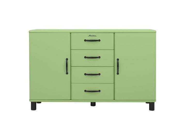 Trendstore Malibu Sideboard im Retro-Look - Dekor spring green von Wohnparc