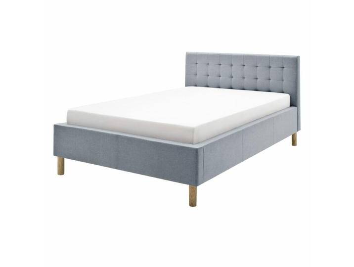 Trendstore Malin Polsterbett - Textilgewebe Sawana 72 eisblau , 140 x 200, Modern Trendstore Malin Polsterbett - Textilgewebe Sawana 72 eisblau , 140 x 200, Modern von Wohnparc