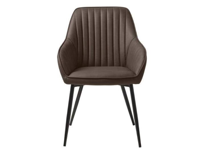 Trendstore Melfort Armlehnstuhl Kunstleder mit Steppung - Kunstleder dunkelbraun Trendstore Melfort Armlehnstuhl Kunstleder mit Steppung - Kunstleder dunkelbraun von Wohnparc
