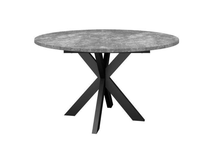 Trendstore Merdan Ausziehtisch rund mit Platte in mehreren Varianten und Sterngestell schwarz - Keramikoptik grau Trendstore Merdan Ausziehtisch rund mit Platte in mehreren Varianten und Sterngestell schwarz - Keramikoptik grau von Wohnparc