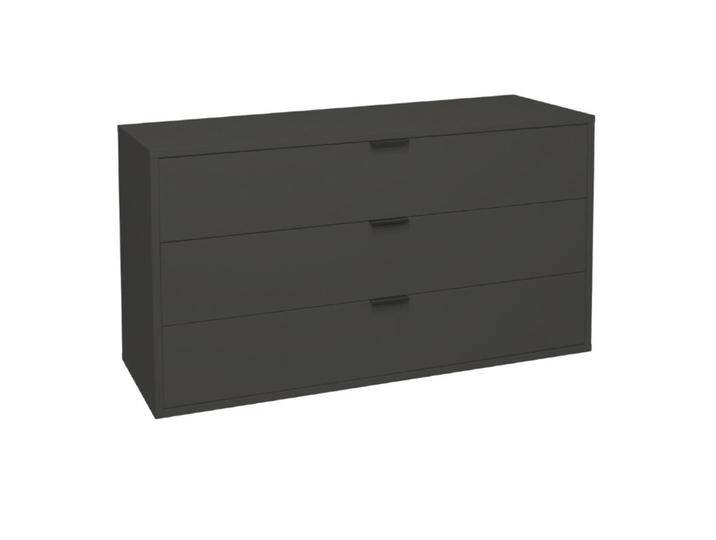 Trendstore Milana Kommode mit 3 Schubladen - Lack anthrazit matt , 119 Trendstore Milana Kommode mit 3 Schubladen - Lack anthrazit matt , 119 von Wohnparc