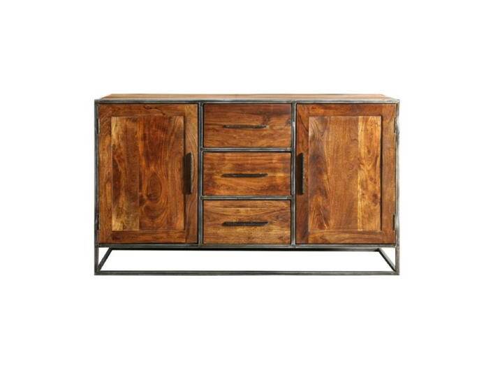 Trendstore Oklahoma Sideboard aus Akazie - Akazie nougat Trendstore Oklahoma Sideboard aus Akazie - Akazie nougat von Wohnparc