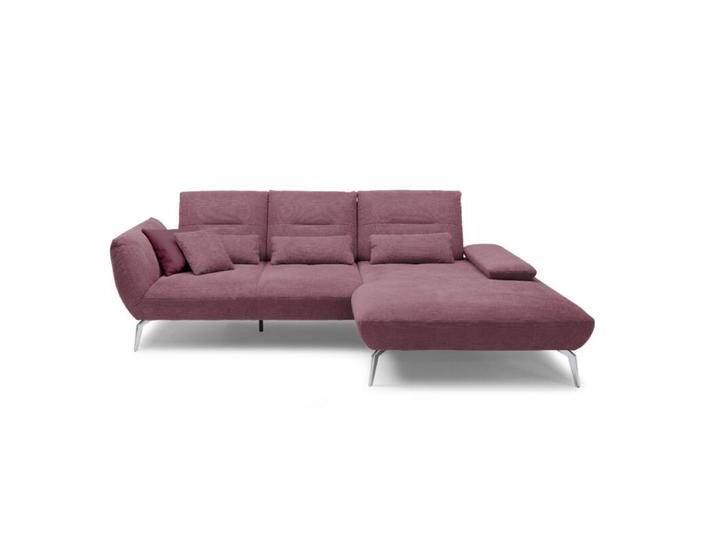 Trendstore Payton Sofa 3-Sitzer - Textilgewebe Paris Chianti , rechts, Modern, manuelle Sitztiefenverstellung von Wohnparc