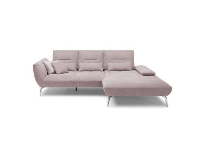 Trendstore Payton Sofa 3-Sitzer - Textilgewebe Paris Flieder , rechts, Modern, manuelle Sitztiefenverstellung von Wohnparc